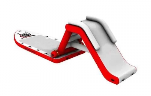 Надувная водная горка