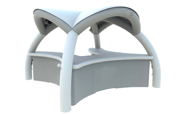 Пляжный бар из AirDeck