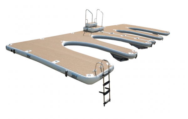 Надувной причал для швартовки гидроциклов