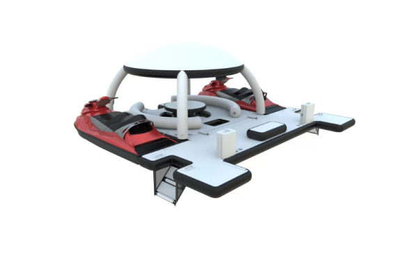 Надувная независимая платформа остров для отдыха