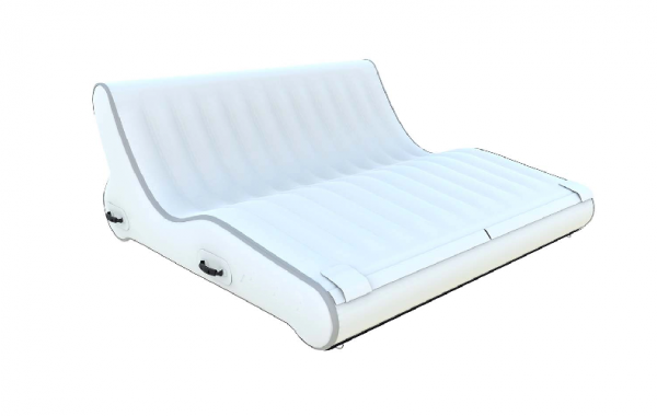 Пляжный плавающий надувной лежак