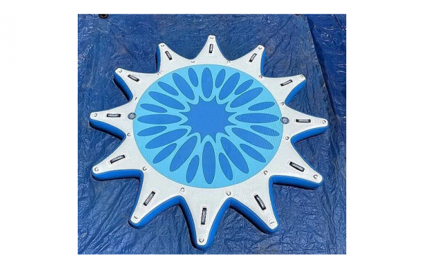 Надувная платформа для 12 штук SUP-бордов 350x350 см