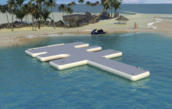 Надувной причал экстрим