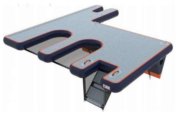 Надувной причал для водной техники