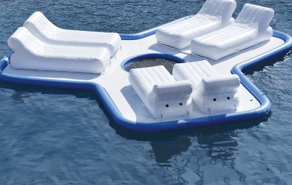 Надувной плот для отдыха