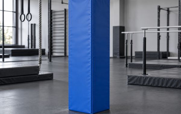 Мат для защиты колонны ПВХ 200×30×8 см, защита колонны, поролон 23 кг/м³