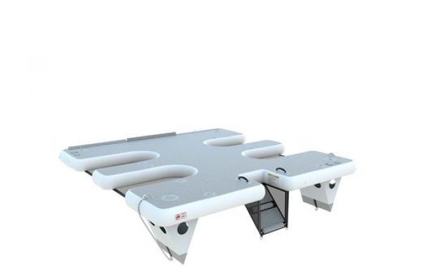 Надувной плот , платформа для дайвинга