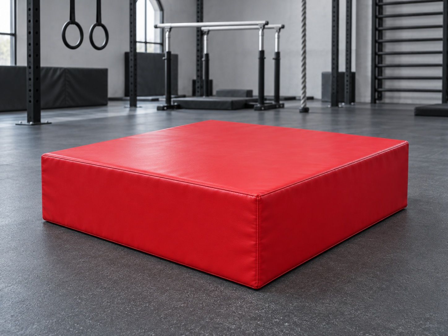 Мат спортивный ПВХ 100×100×40 см, поролон 23 кг/м³