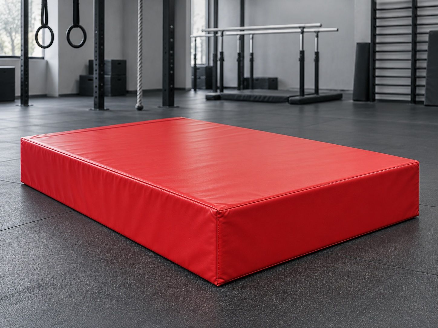 Мат спортивный ПВХ 150×100×30 см, поролон 23 кг/м³