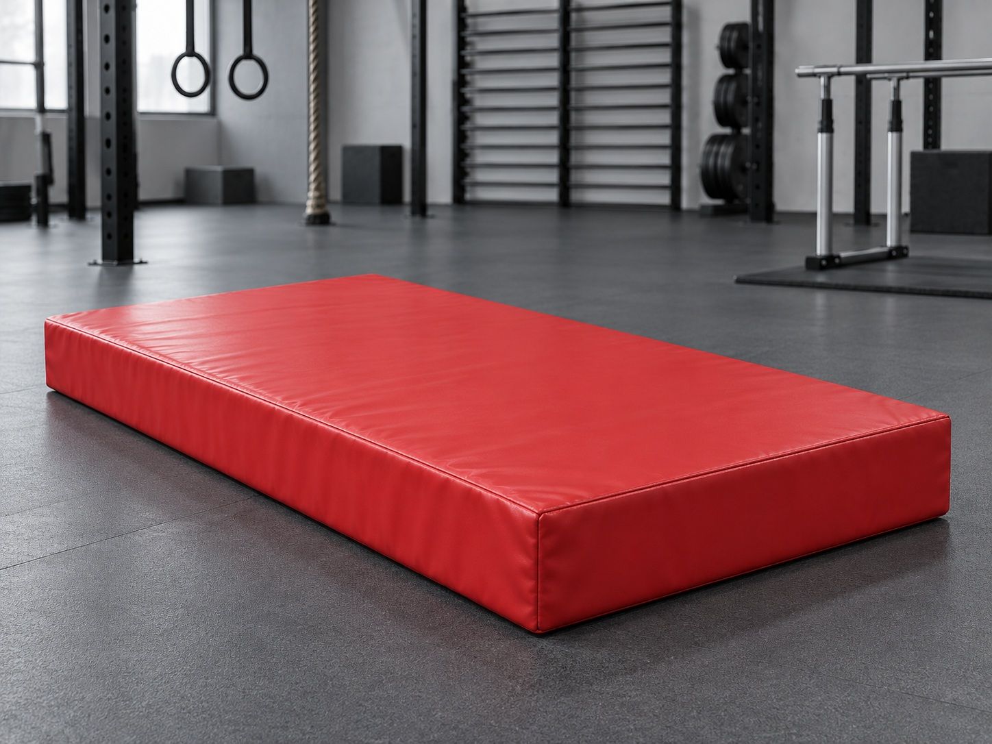 Мат спортивный ПВХ 200×100×20 см, поролон 23 кг/м³