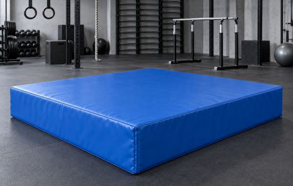 Мат спортивный ПВХ 200×200×50 см, поролон 23 кг/м³