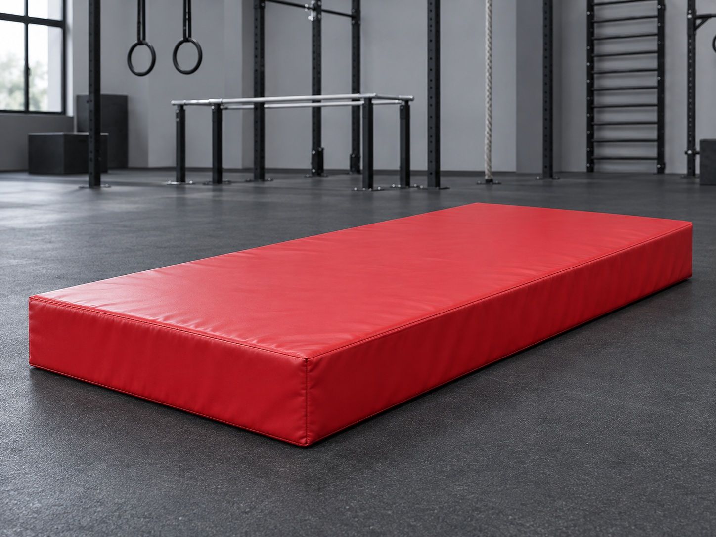 Мат спортивный ПВХ 250×100×20 см, поролон 23 кг/м³