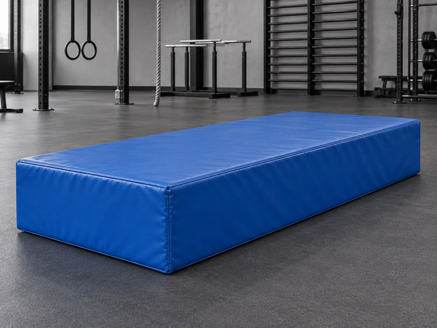 Мат спортивный ПВХ 250×100×40 см, поролон 23 кг/м³