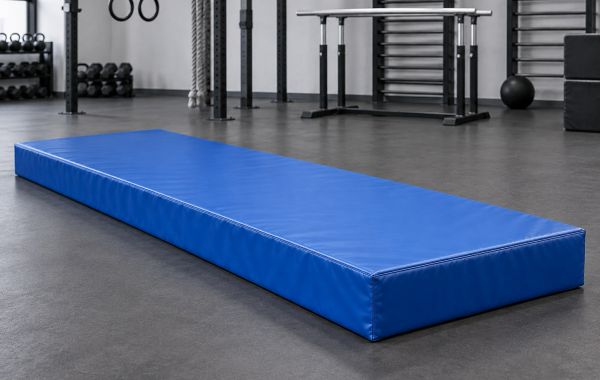 Мат спортивный ПВХ 400×100×15 см, поролон 23 кг/м³