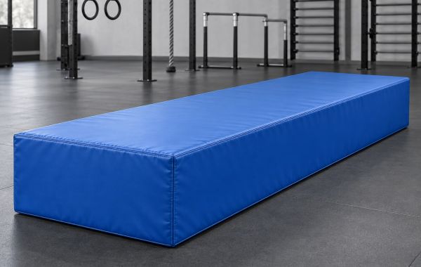 Мат спортивный ПВХ 400×100×40 см, поролон 23 кг/м³