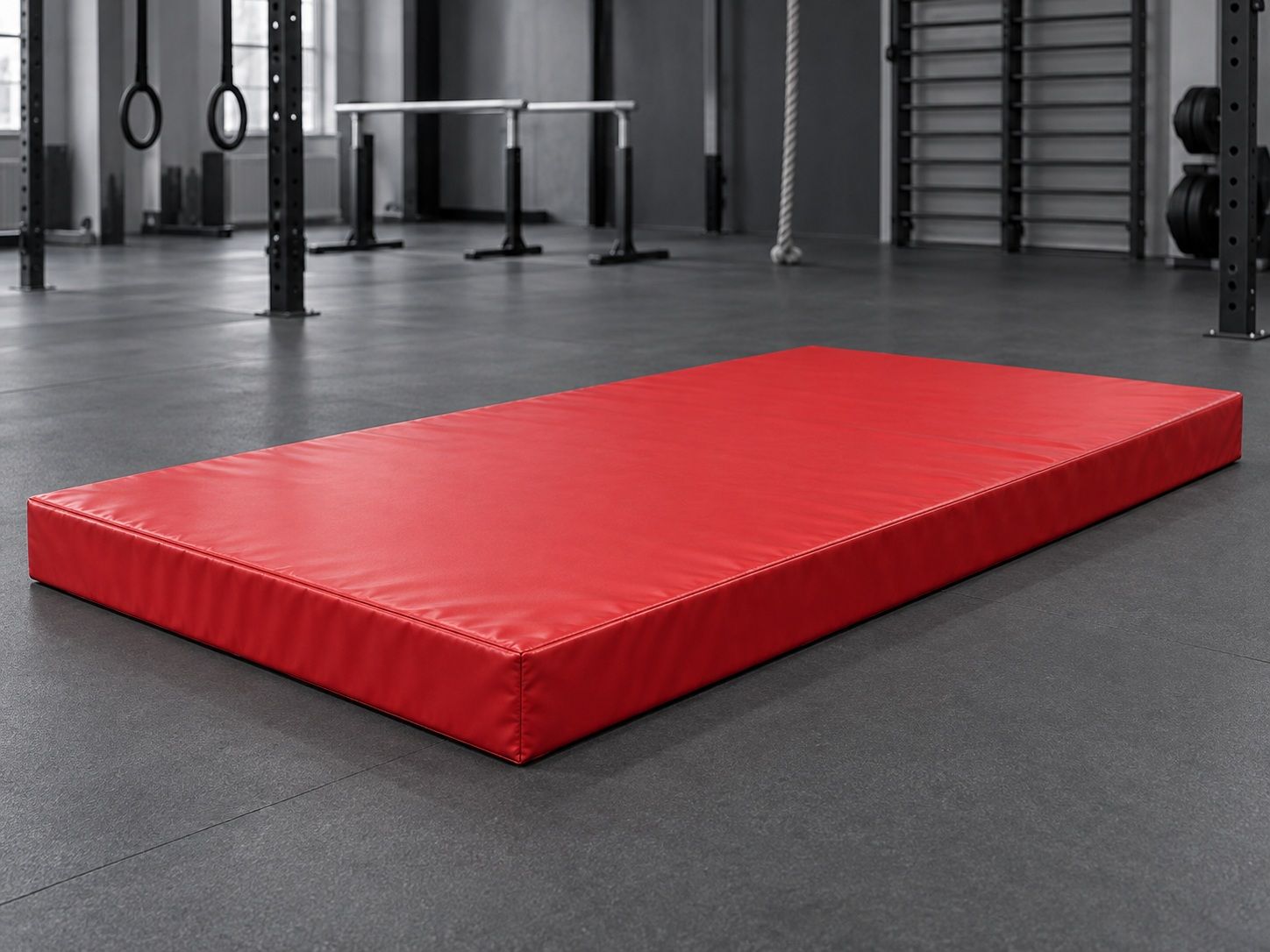 Мат спортивный ПВХ 400×200×15 см, поролон 23 кг/м³