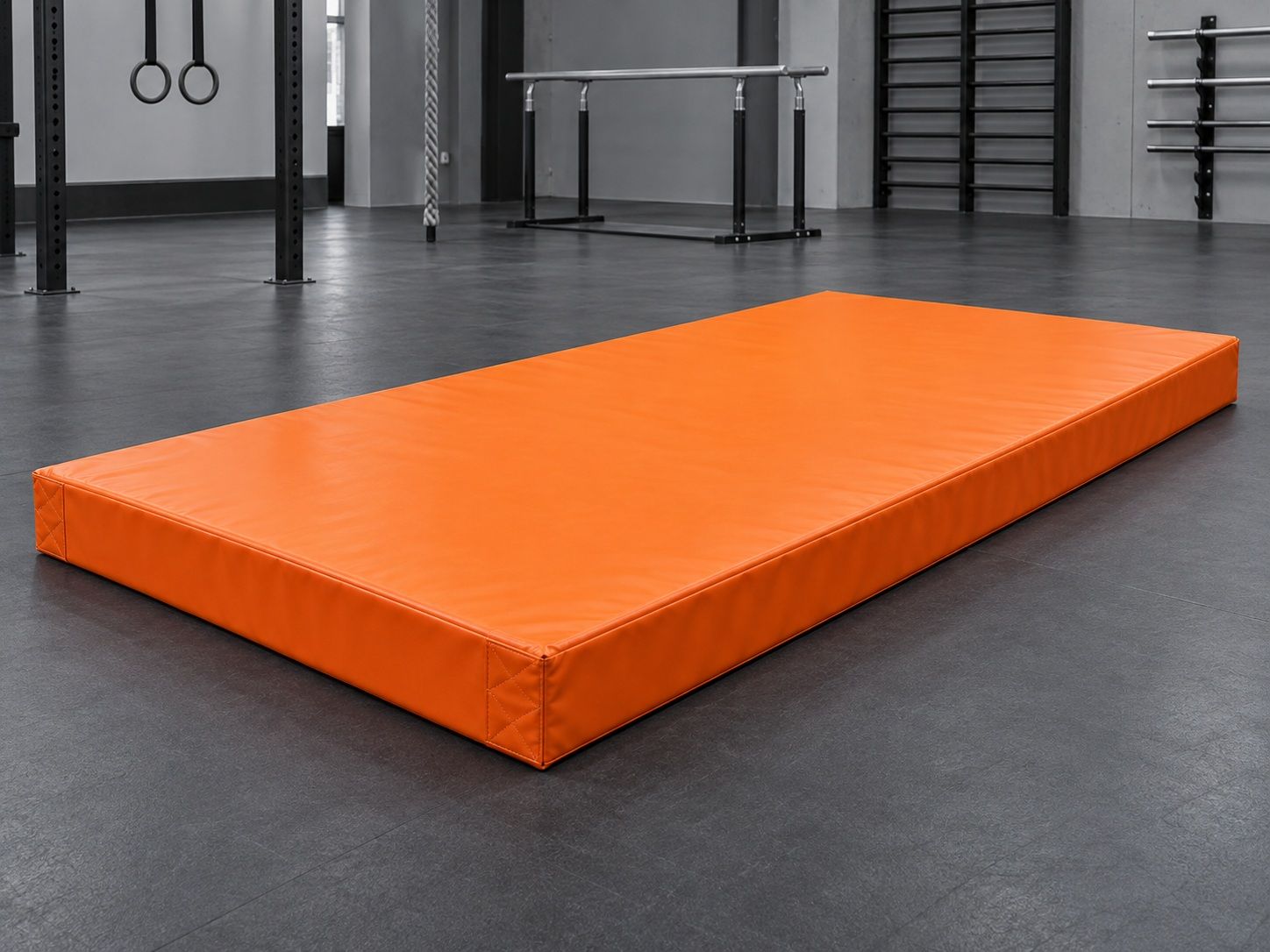 Мат спортивный ПВХ 400×200×15 см, поролон 23 кг/м³