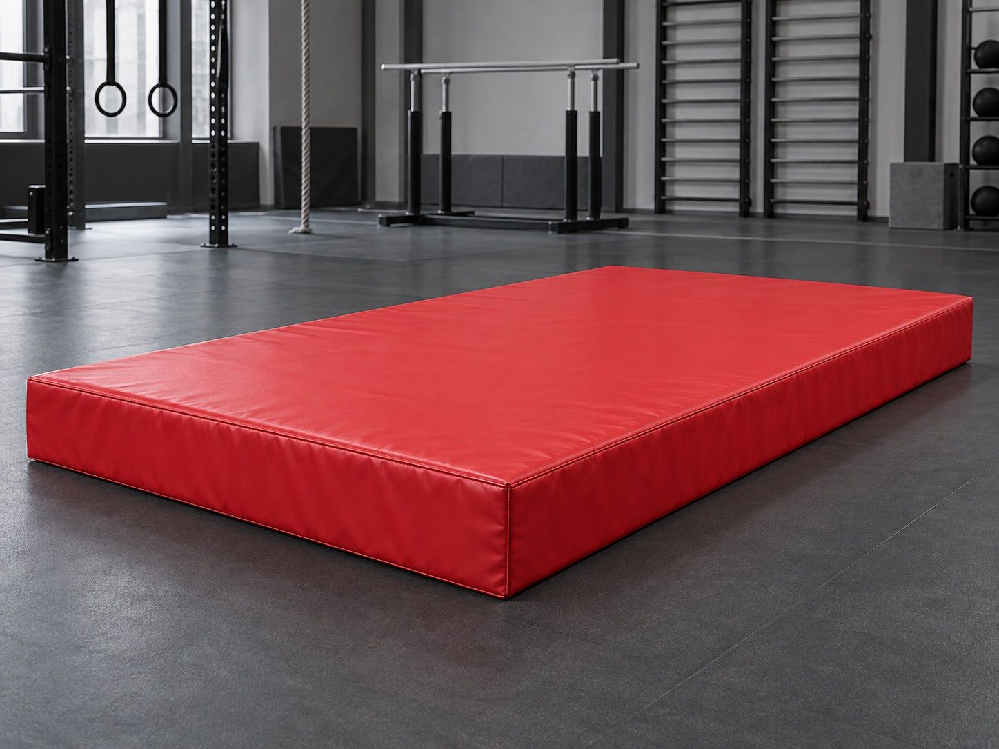 Мат спортивный ПВХ 400×200×20 см, поролон 23 кг/м³