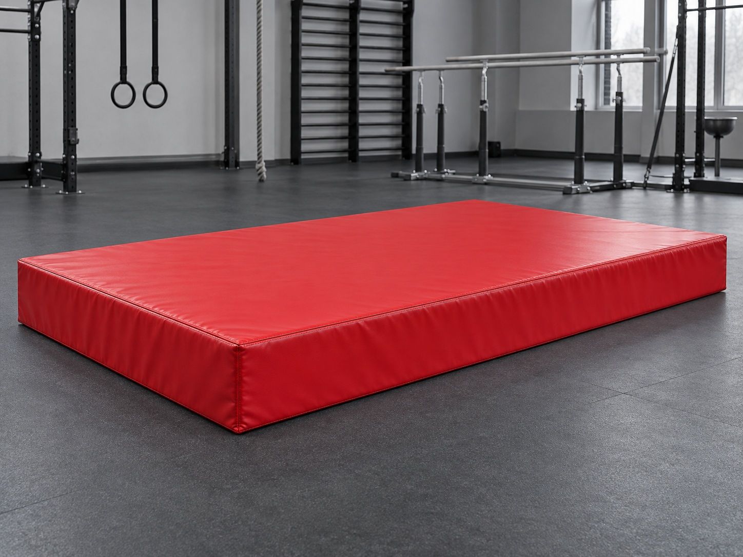 Мат спортивный ПВХ 400×200×30 см, поролон 23 кг/м³