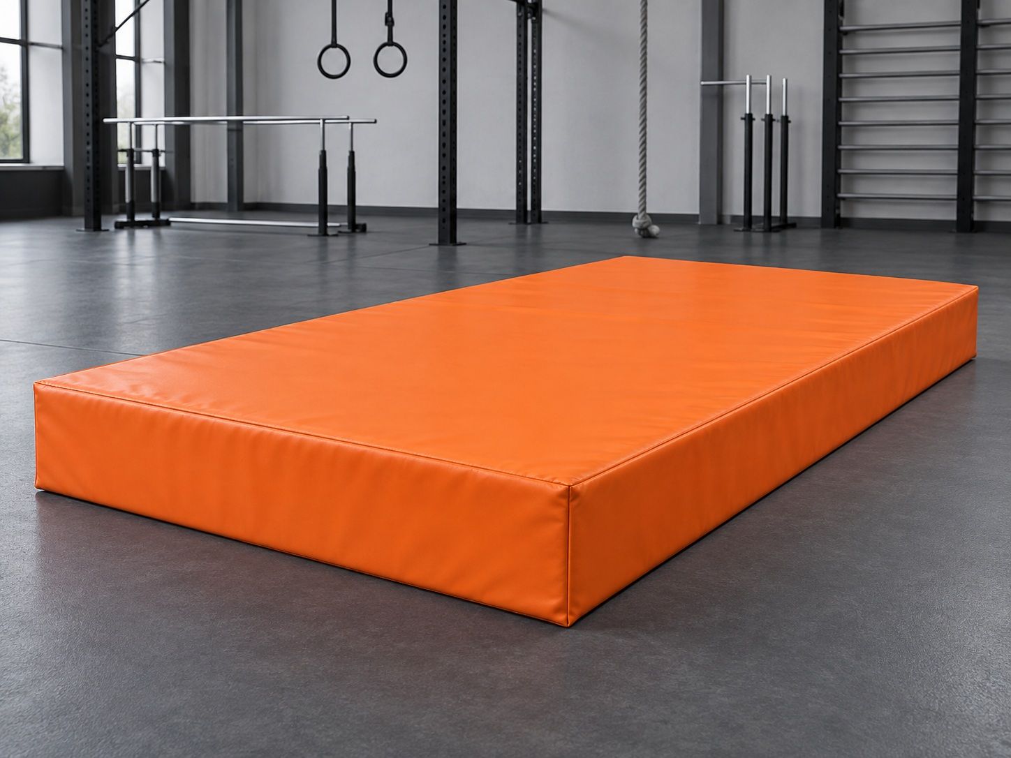 Мат спортивный ПВХ 400×200×30 см, поролон 23 кг/м³